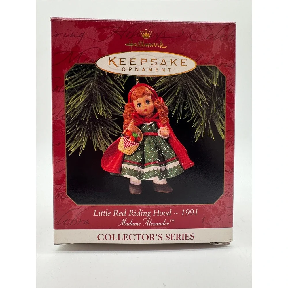 Hallmark Keepsake Madame Alexander Little Red Riding Hood 1997 Ornament Series 2